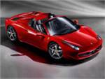 Ferrari показала первые изображения кабриолета 458 Italia