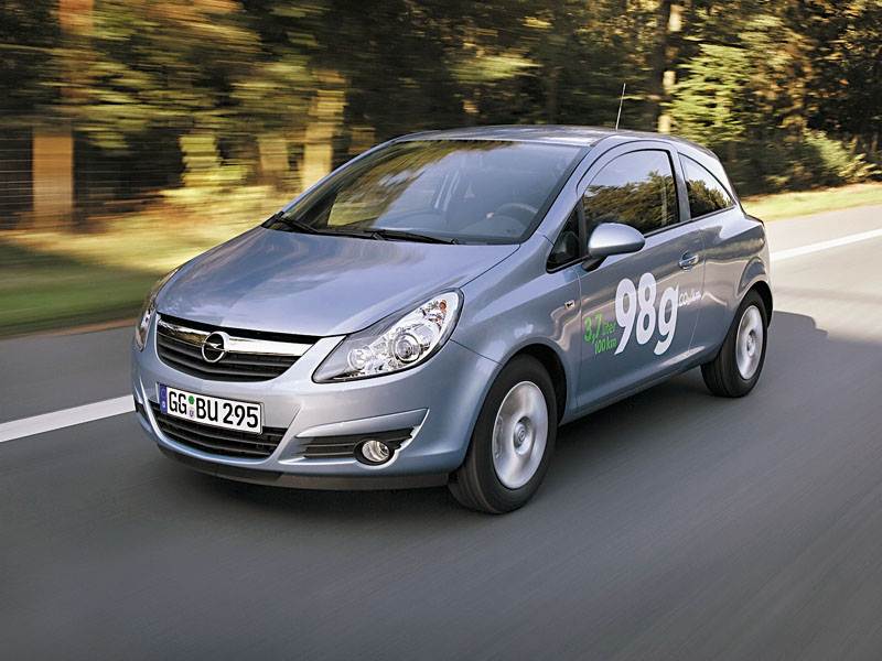 Новый Opel Corsa - Позеленевший