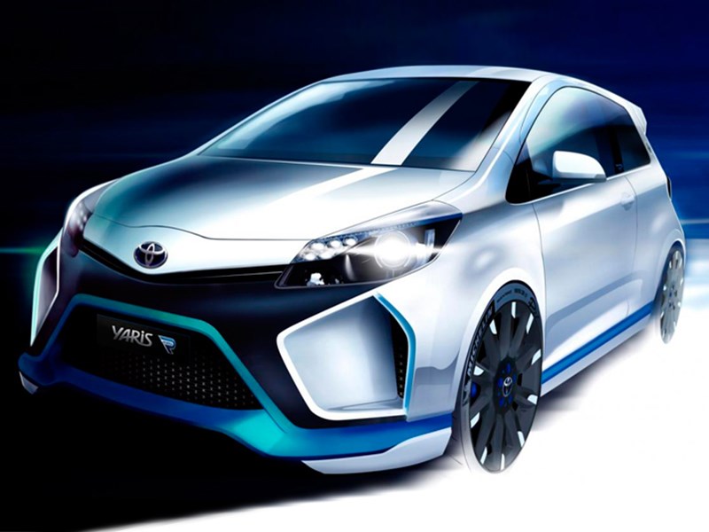 Toyota рассказала о гибридном прототипе Yaris Hybrid-R