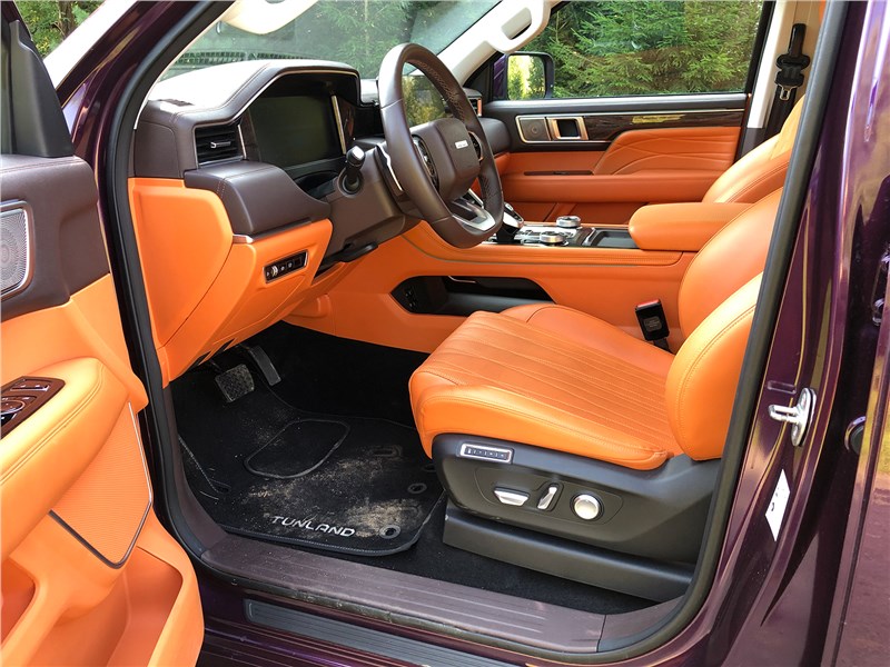 Foton Tunland V9 (2025) интерьер 