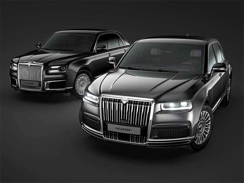 Лимузин Aurus Senat стал тяжелее и длиннее