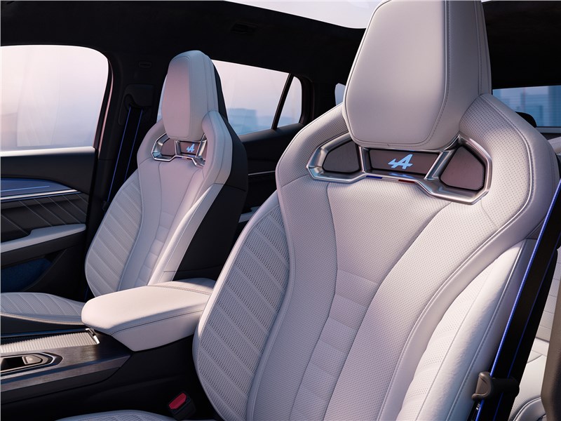 Renault Filante E-Tech 250 (2026) передние кресла