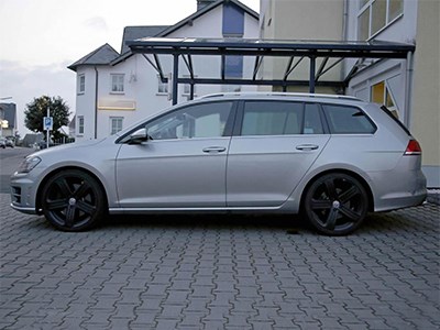 Volkswagen тестирует версию Golf R в кузове универсал
