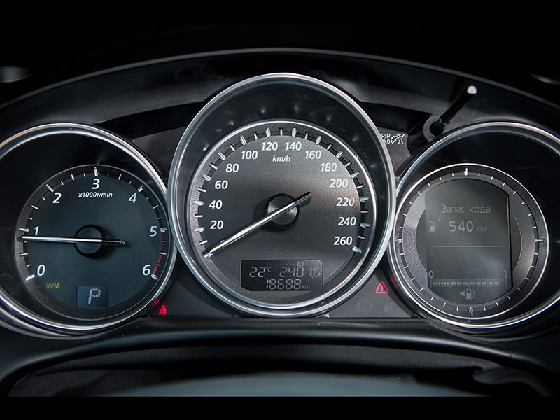 Mazda CX-5 2013 приборная панель