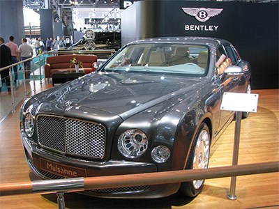 Спрос на автомобили Bentley в России сократился