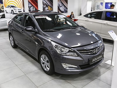 Hyundai Solaris остается самой популярной иномаркой в России