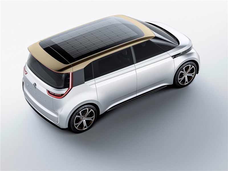 Volkswagen Budd-e Concept 2016 вид сзади