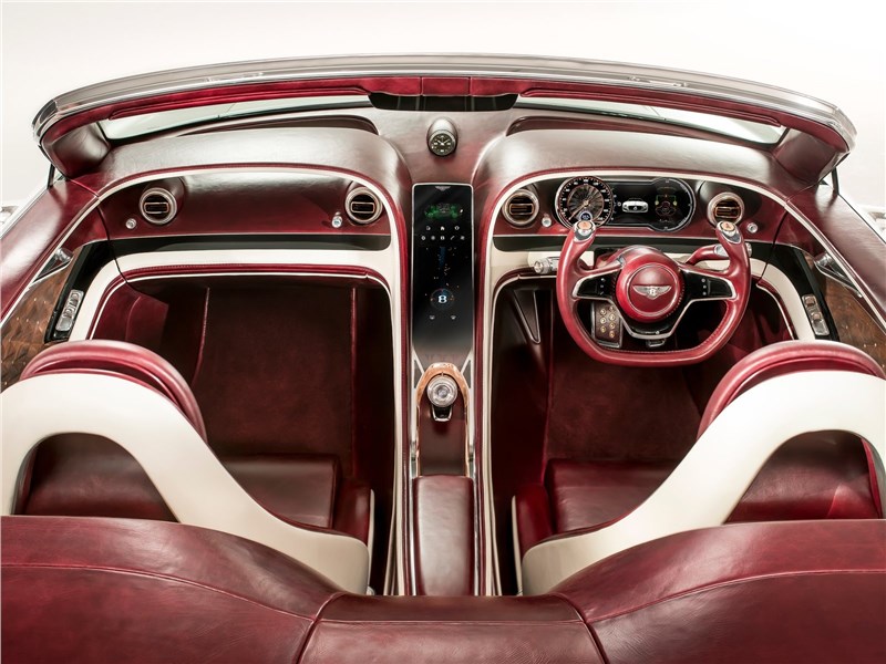 Bentley EXP 12 Speed 6e Concept 2017 салон