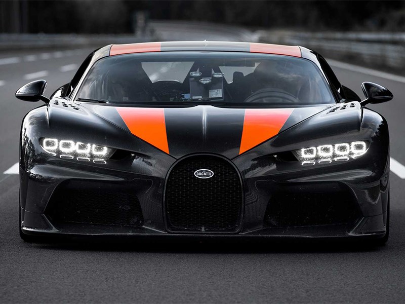 Bugatti Chiron - снова рекордсмен