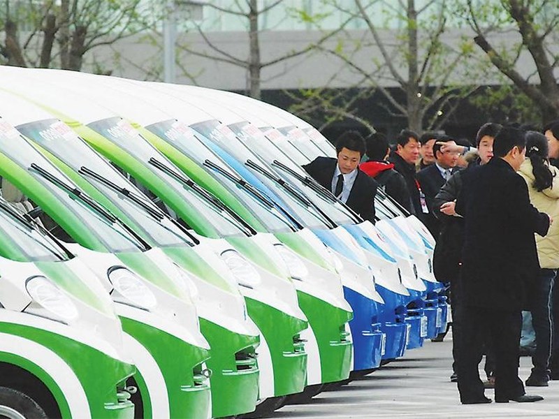 В Китае умерли продажи электромобилей