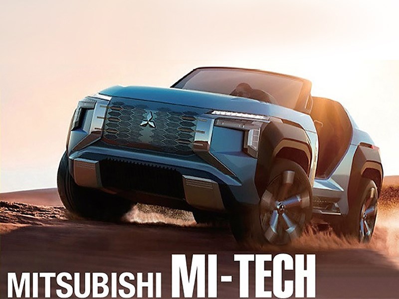 Уникальный кроссовер Mitsubishi раскрыли до дебюта