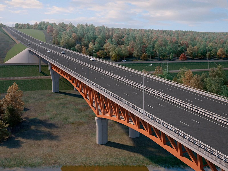 Новую кольцевую дорогу в Подмосковье начнут открывать в октябре-ноябре