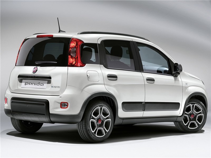 Fiat Panda (2021) вид сзади