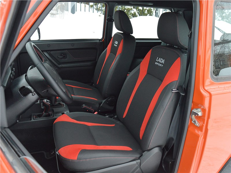 LADA Niva Sport (2025) передние кресла