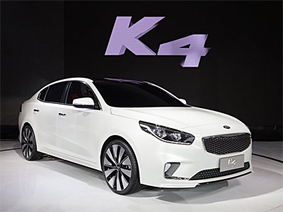 На автосалоне в Пекине дебютировал новый седан К4 от компании Kia
