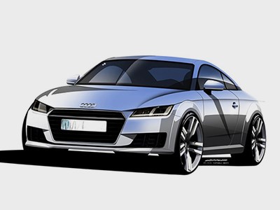 Audi TT RS будет оснащено 400-сильным двигателем