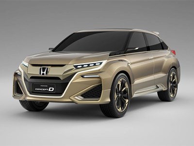 Honda показала в Шанхае концепт нового кроссовера