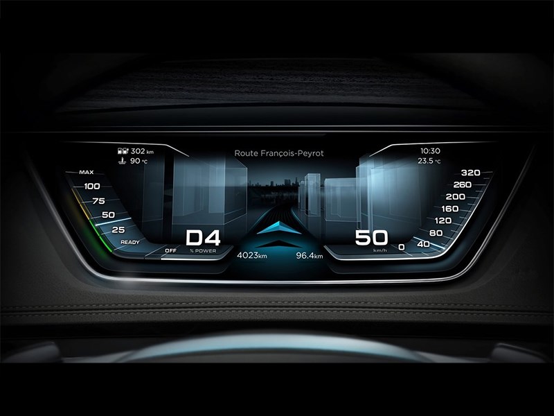 Audi Prologue Avant Concept 2015 приборная панель