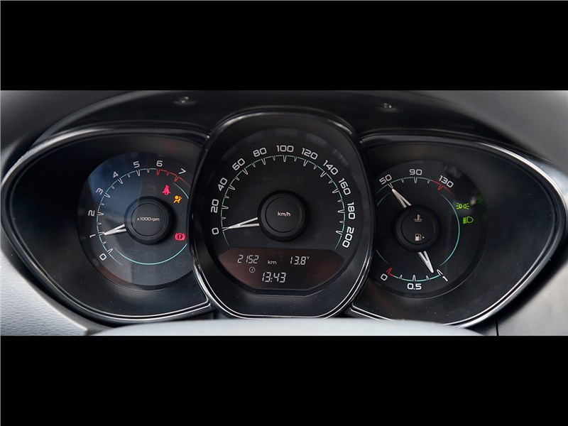 Lada Vesta 2015 приборная панель