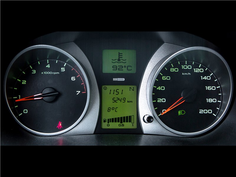 Lada Granta Liftback 2014 приборная панель