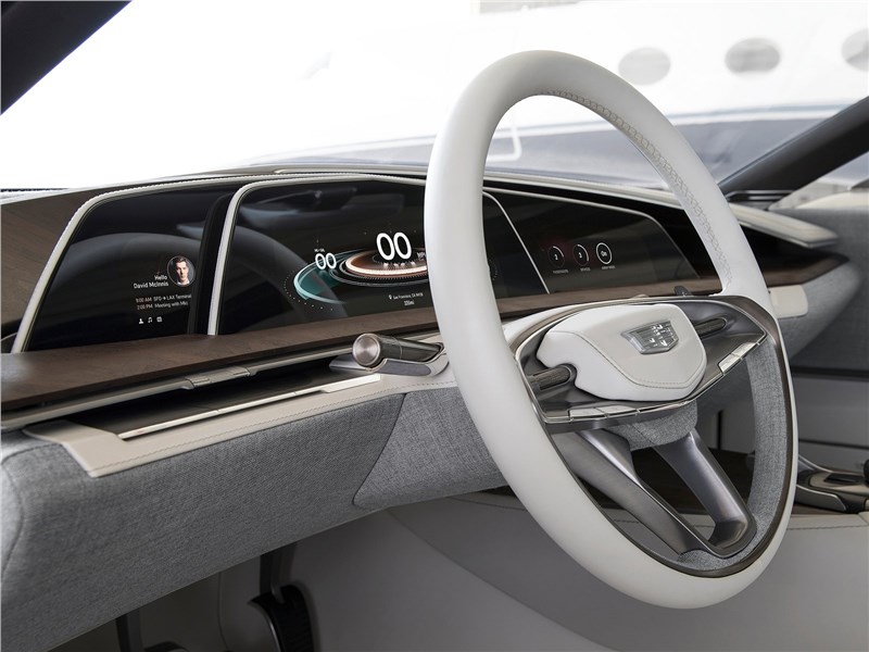Cadillac Escala Concept 2016 водительское место