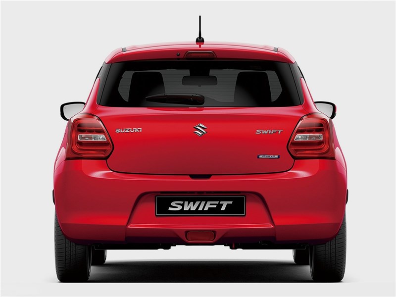 Suzuki Swift 2017 вид сзади