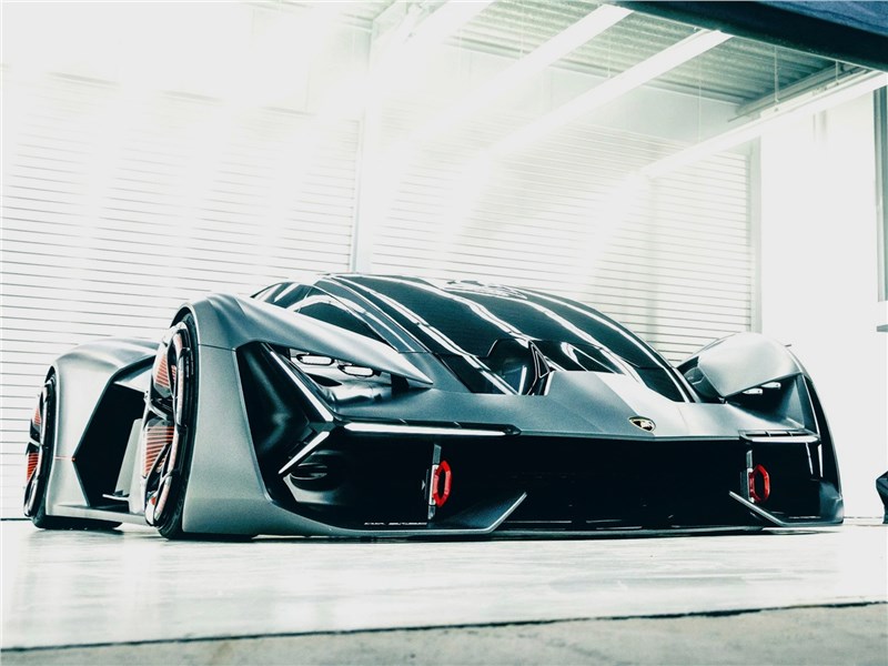Lamborghini Terzo Millennio Concept 2017 вид спереди