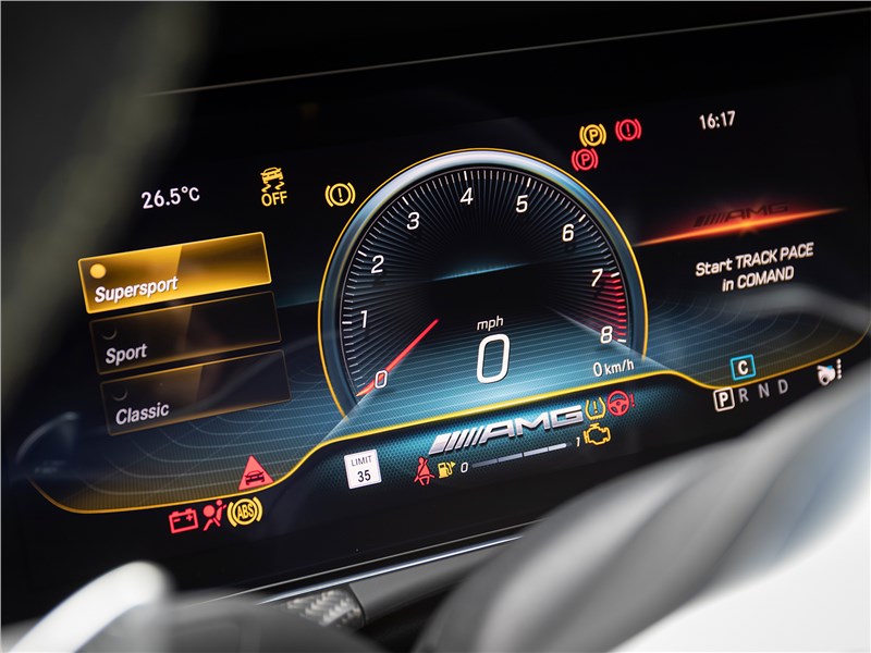 Mercedes-AMG GT 4-Door Coupe 2019 приборная панель