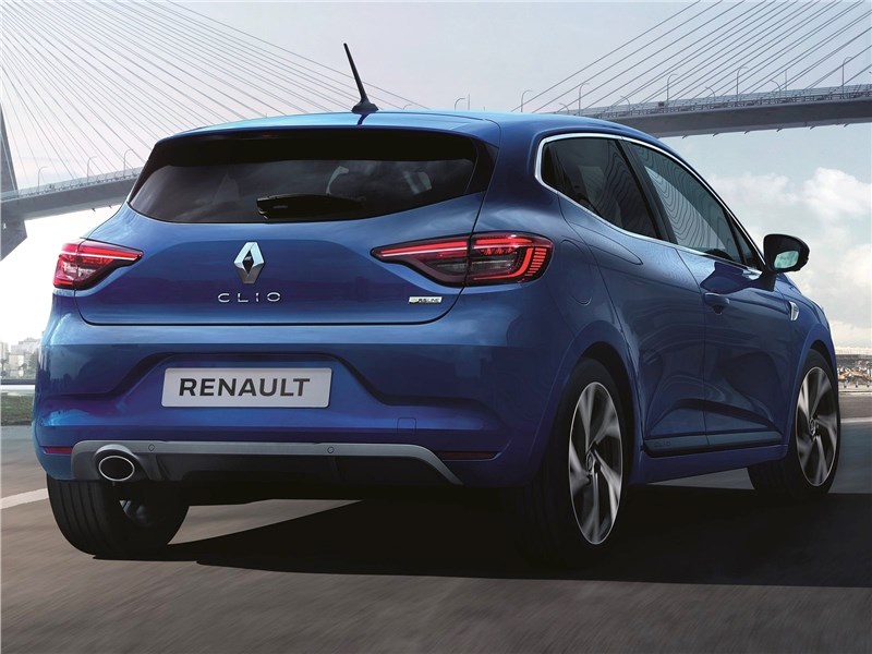 Renault Clio 2020 вид сзади