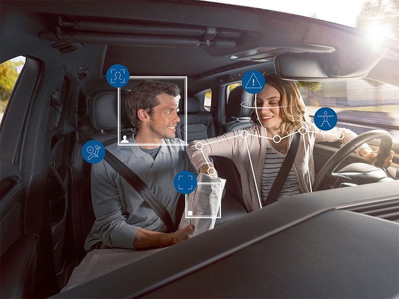 Bosch разрабатывает систему слежки за водителем и пассажирами