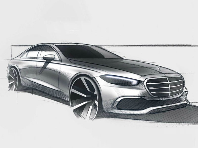 Mercedes полностью раскрыл внешность нового S-Class