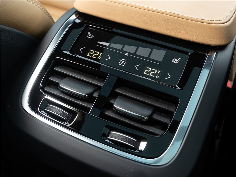 Volvo XC90 2020 климатическая система