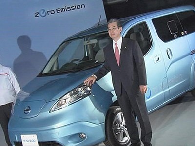 Nissan выводит на японский рынок коммерческие фургоны на электротяге