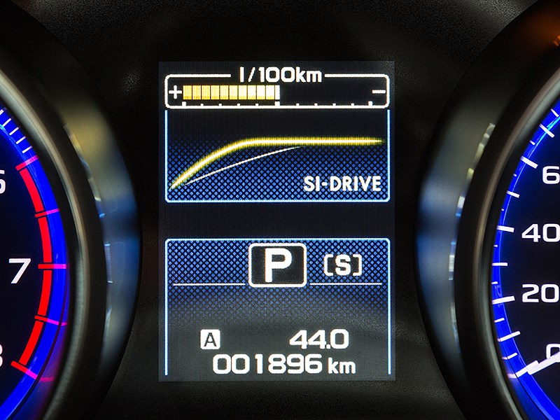 Subaru Outback 2015 приборная панель