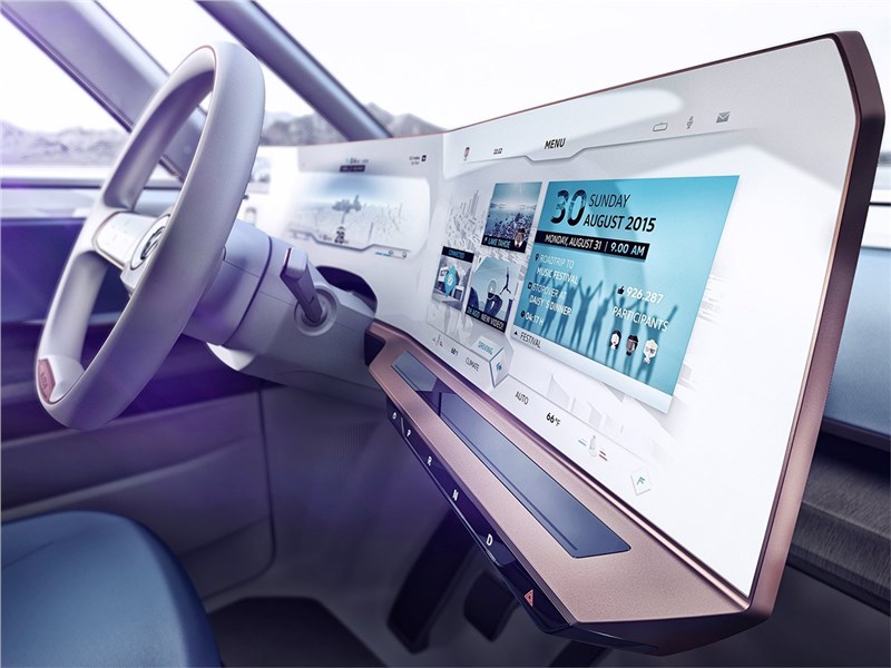 Volkswagen Budd-e Concept 2016 салон 2