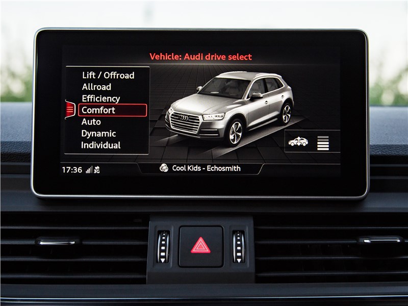 Audi Q5 2017 монитор