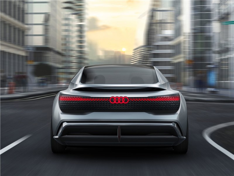 Audi Aicon concept 2017 вид сзади
