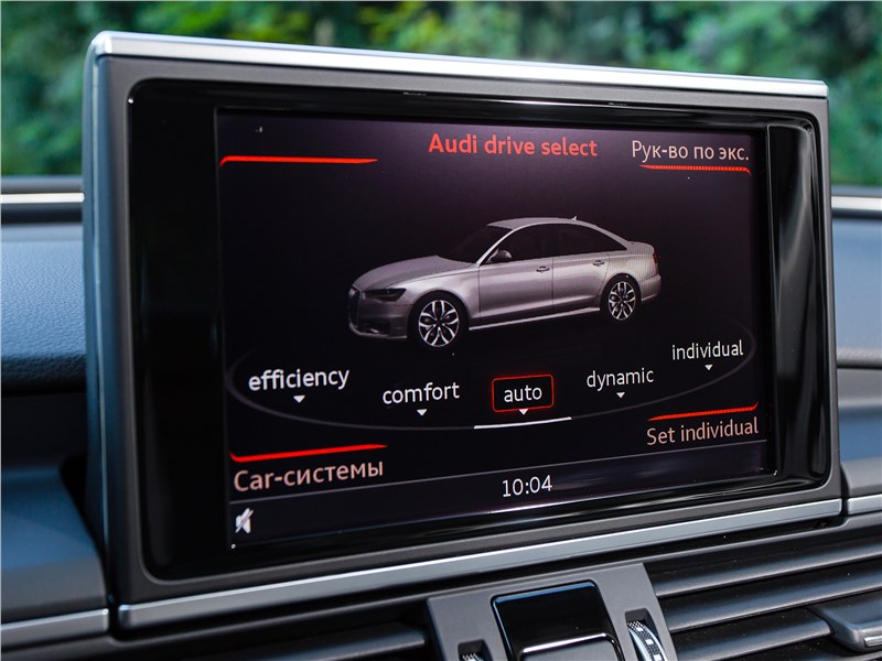 Audi A6 2015 ЖК дисплей