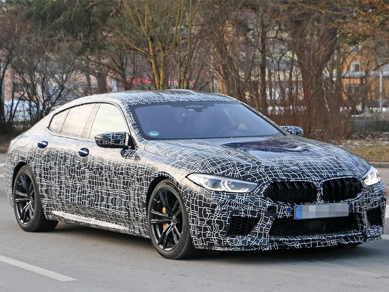 BMW M8 Gran Coupe вышла на тесты на "Нордшляйфе"