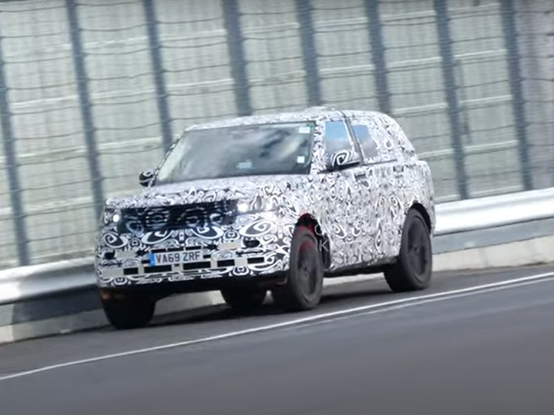 Новый Range Rover заметили на Нюрбургринге