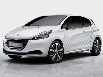 В октябре Peugeot покажет в Париже сверхэкономичный концепт гибридного хэтчбека 208