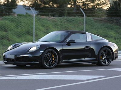 Porsche 911 Targa нового модельного года уже проходит дорожные тесты