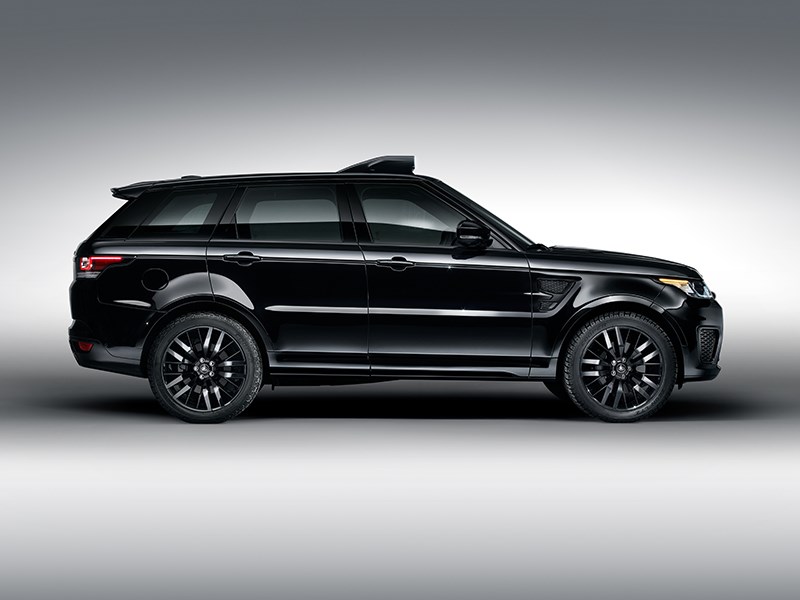 Land Rover Range Rover Sport SVR 2015 вид сбоку