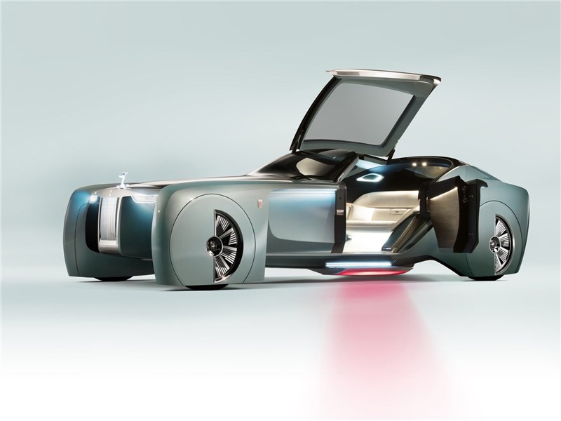 Rolls-Royce Vision Next 100 concept 2016 вид сбоку