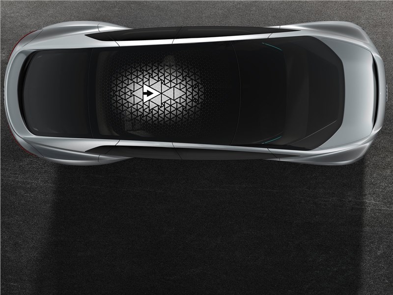 Audi Aicon concept 2017 вид сверху
