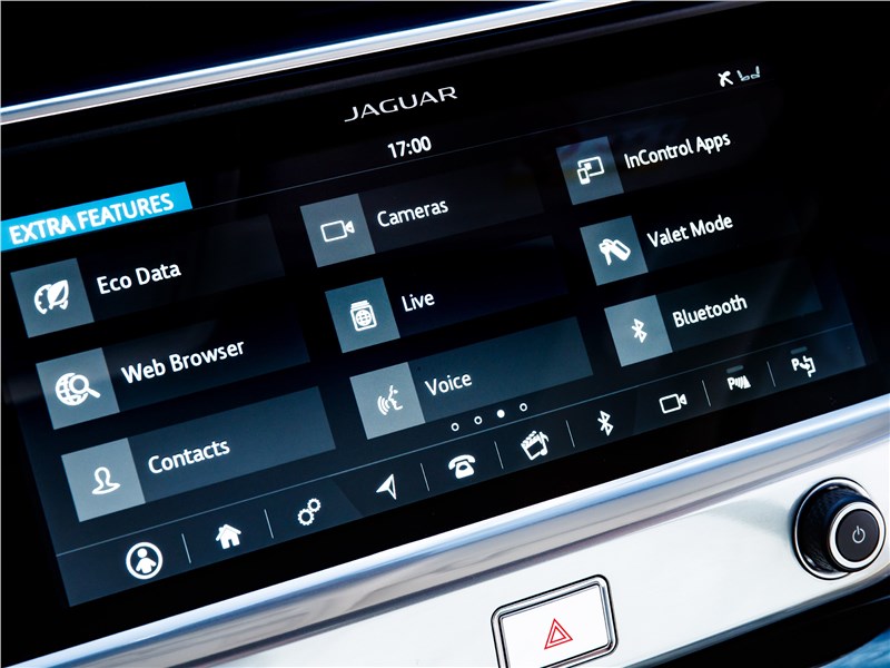 Jaguar I-Pace 2019 центральная консоль