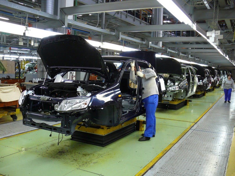 Российский автопром занял второе место по объемам выпускаемой продукции в Европе