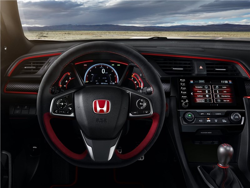 Honda Civic Type R (2020) салон