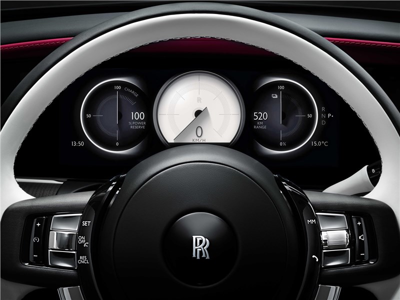 Rolls-Royce Spectre (2024) приборная панель