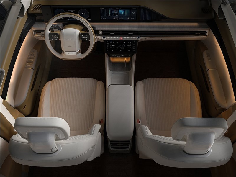 Hyundai Grandeur (2023) передние кресла